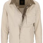 BELSTAFF Jacke "Ground" für Herren beige, wasserabweisende