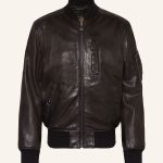BELSTAFF Lederjacke MARKER in schwarz