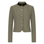 Blazer Carla Schilf – Damenblazer mit Samtkragen I Amsel – Amsel Fashion