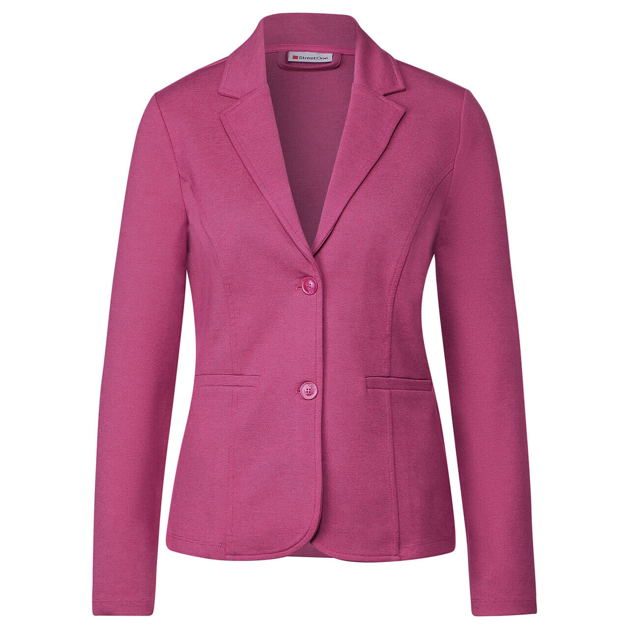 blazer-damen-984kxn-1.jpg Street One Damen Blazer Basic cozy pink melange – Bild 1