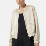 Blouson aus Satin