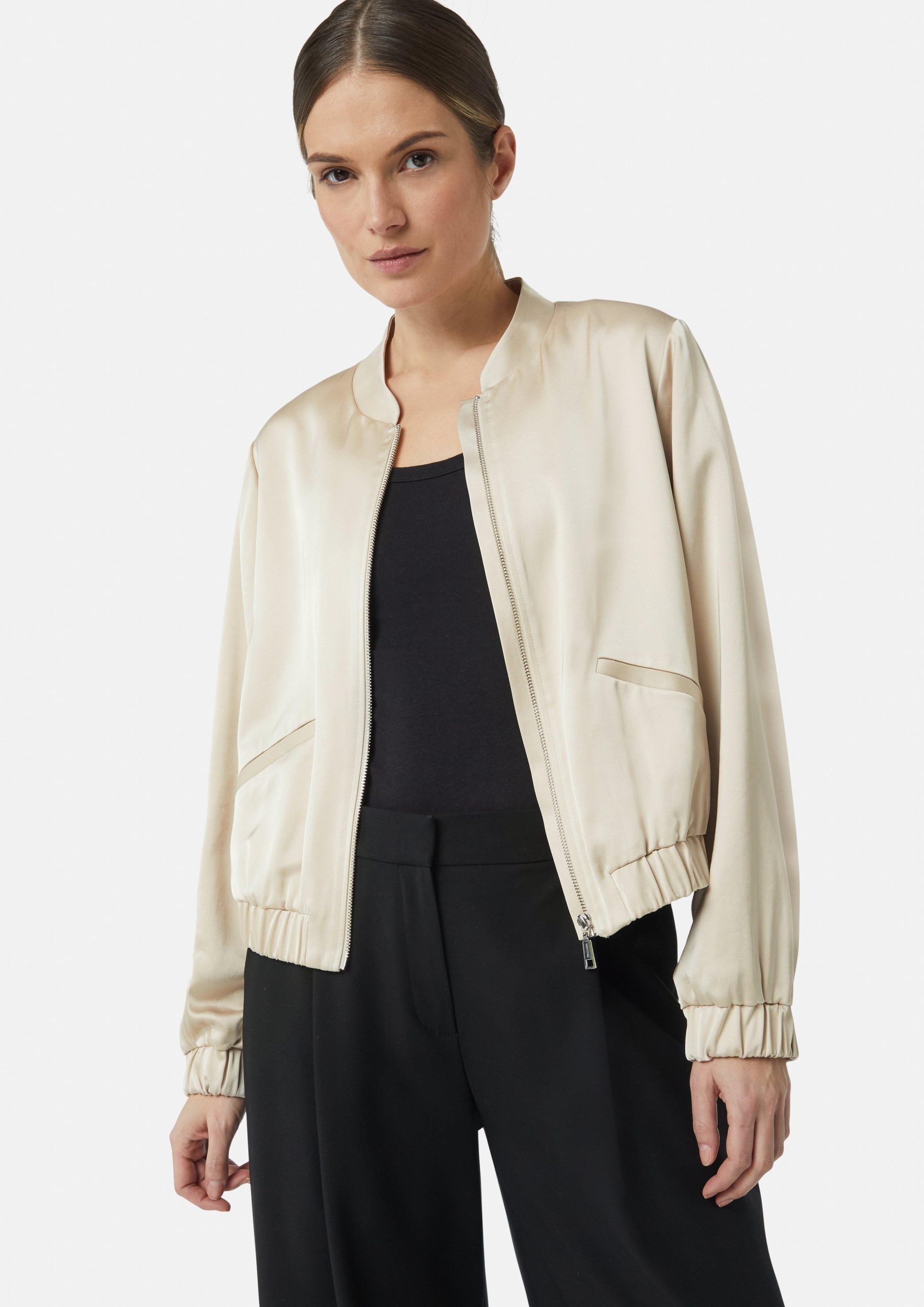 blouson-damen-876mgc-1.jpg Blouson aus Satin – Bild 1