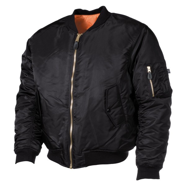 bomberjacke-271syj-1.jpg US MA1 Bomberjacke – klassische Wende Pilotenjacke mit Taschen – Bild 1