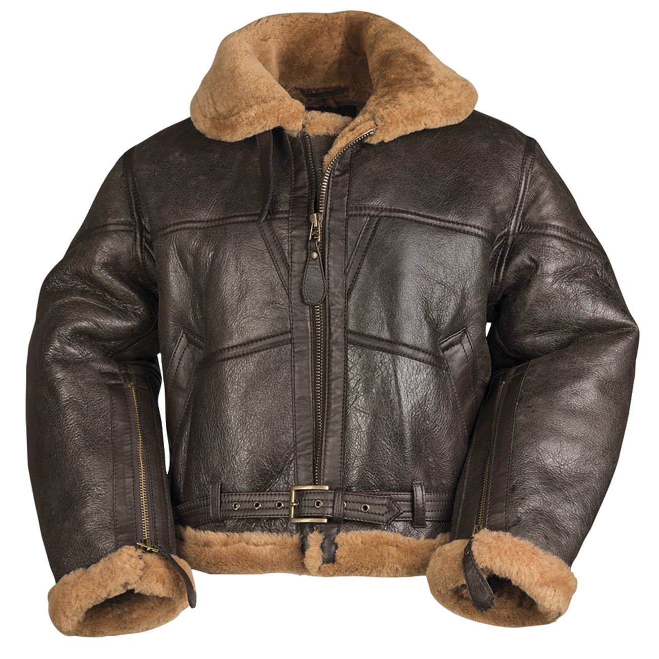 bomberjacke-382wfy-1.jpg Bomberjacke Leder RAF Royal Airforce – Bild 1