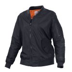 ROTHCO damen Bomberjacke MA1 FLIGHT BLACK | Army shop MILITARY RANGE