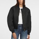 Nylon Bomberjacke