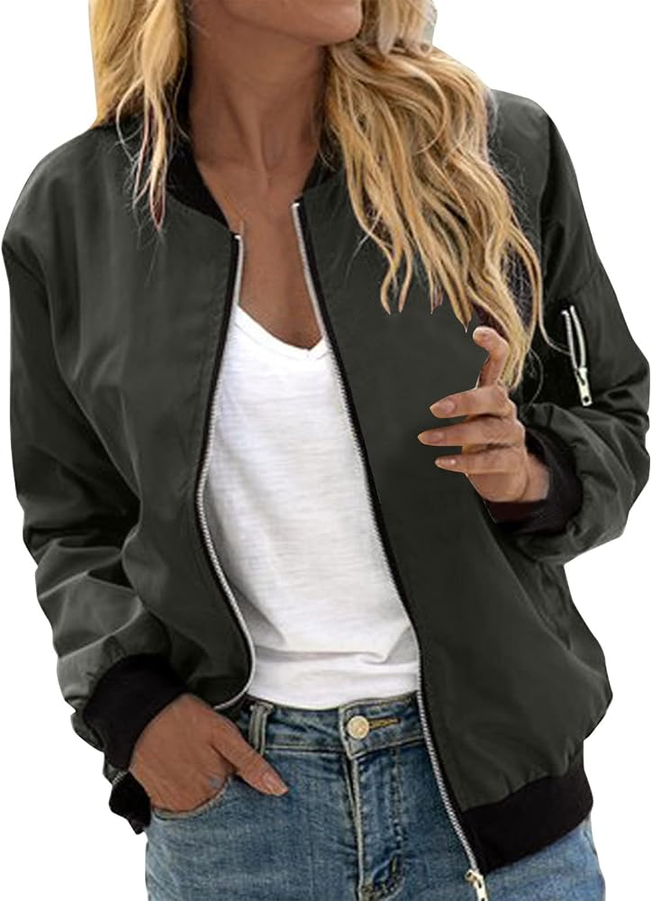 bomberjacke-damen-606dtt-1.jpg Damen Bomberjacke Mode Party Mantel Fleece leichte Fliegerjacke Outwear Kurz leichte Fliegerjacke Blumenmuster Langarm College Jacke Blumenmuster Langarm : Amazon.de: Fashion – Bild 1