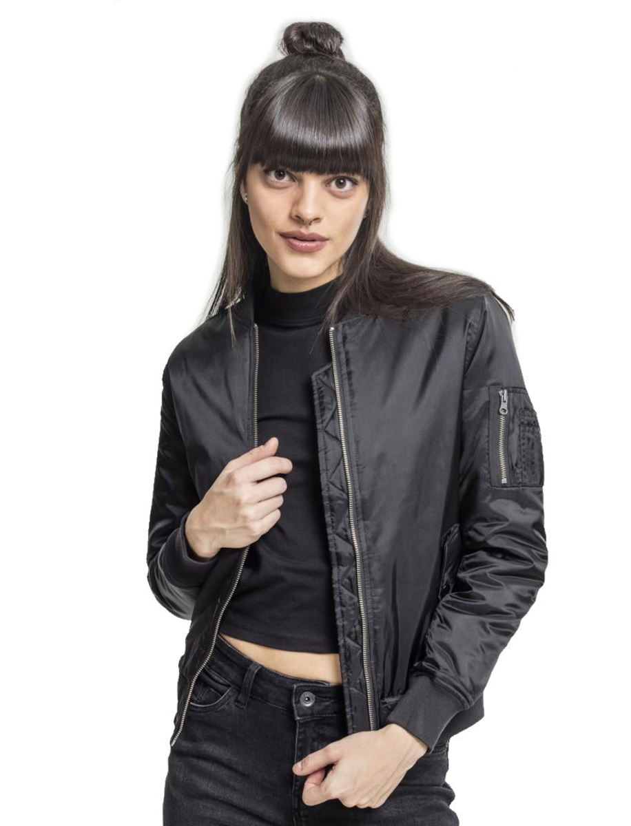 bomberjacke-damen-904asc-1.jpg Damen Bomberjacke Basic URBAN CLASSICS – Bild 1