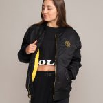 Damen Weight Plate Bomber Jacket