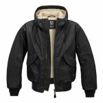 Herren Bomberjacke (Winter) BRANDIT CWU 3188 black Metalshop.de