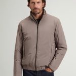 Gefütterte Cloud Bomberjacke Herren braun | Woolrich DE