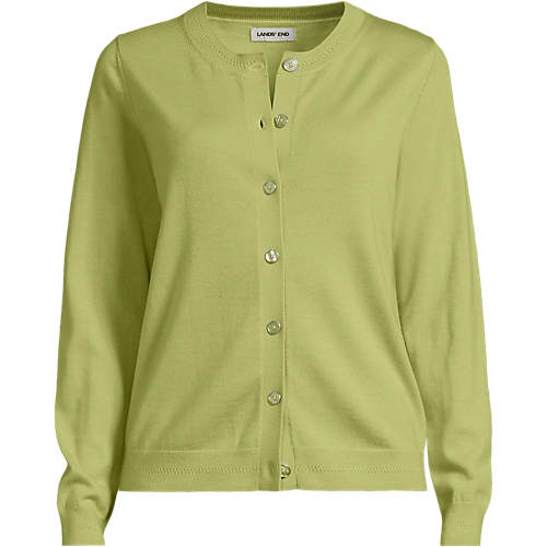 cardigan-damen-045bvy-1.jpg Merino Cardigan für Damen | Lands' End – Bild 1