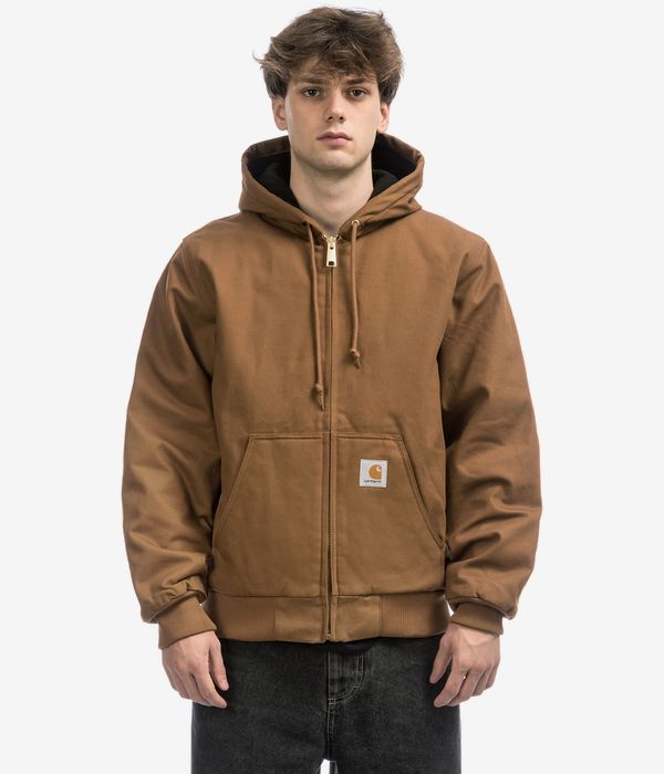 carhartt-jacke-258jsy-1.jpg Carhartt WIP Active Dearborn Jacke (hamilton brown) online kaufen | skatedeluxe – Bild 1
