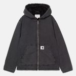 Carhartt WIP Mitch Jacke Black Dusky Canvas