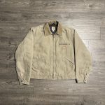 Vintage Carhartt J97 266 Cottonwood Detroit Beige Jacket Size Medium Brown Tan | eBay.de