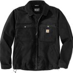 Carhartt Duck Relaxed Fit Jacke schwarz ▻ jetzt online kaufen bei FC Moto