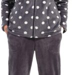 Pastunette Hausanzug Kuscheliger Damen Fleece Hausanzug (2 tlg) Kuschelige Qualität