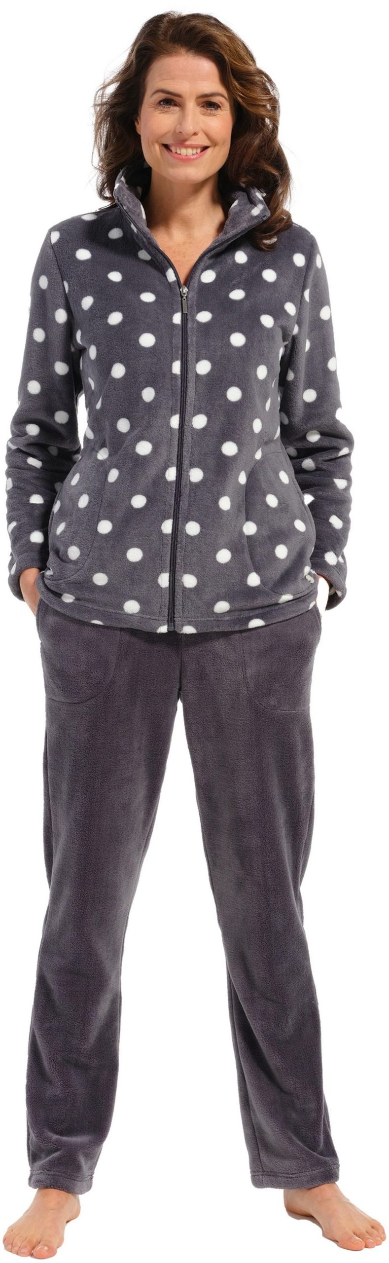 damen-hausanzug-639gyd-1.jpg Pastunette Hausanzug Kuscheliger Damen Fleece Hausanzug (2 tlg) Kuschelige Qualität – Bild 1