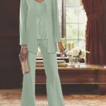 Elegante Hosenanzüge Damen Hochzeit | Brautmutter Anzug