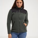 Damen Jacke aus Merino Wollfleece Kostenloser Versand Dilling