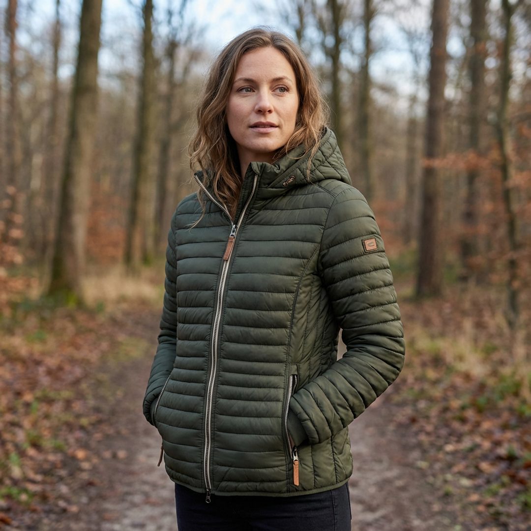 damen-jacken-095pru-1.jpg Camel active Damen Jacke Steppjacke grün 9E50 330530 38 forest green – Bild 1
