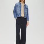 Jeansjacke mit Eingrifftaschen Blau | s.Oliver