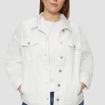 Jeansjacke im Slim Fit Weiß | s.Oliver