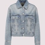 Marc O'Polo Damen Jeansjacke Light Blue | Light blue multi 01 | S | 7333544011243