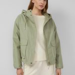 Jacke im Relaxed Fit mit Kapuze Olivgrün | s.Oliver
