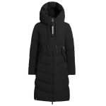 Khujo Damen Winterjacke Mantel Jilias 5 schwarz 1251CO253 200 black
