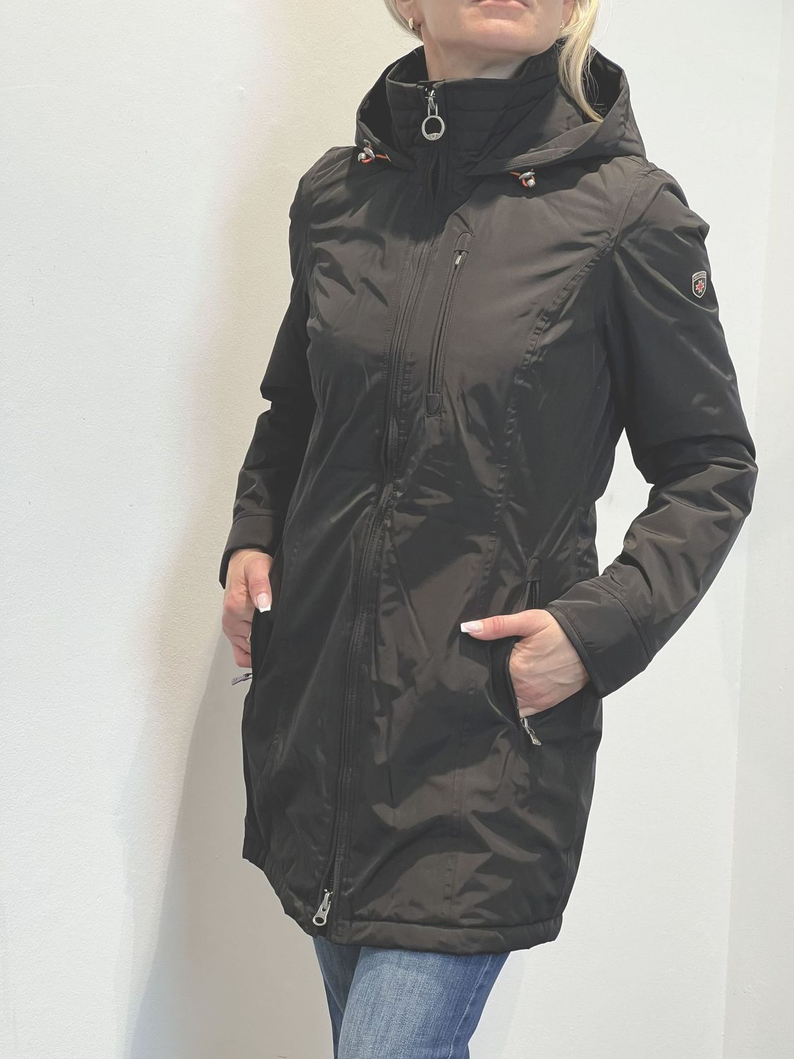 damenjacken-605ymk-1.jpg Wellensteyn Stockholm Damenjacke Winter schwarz – Bild 1