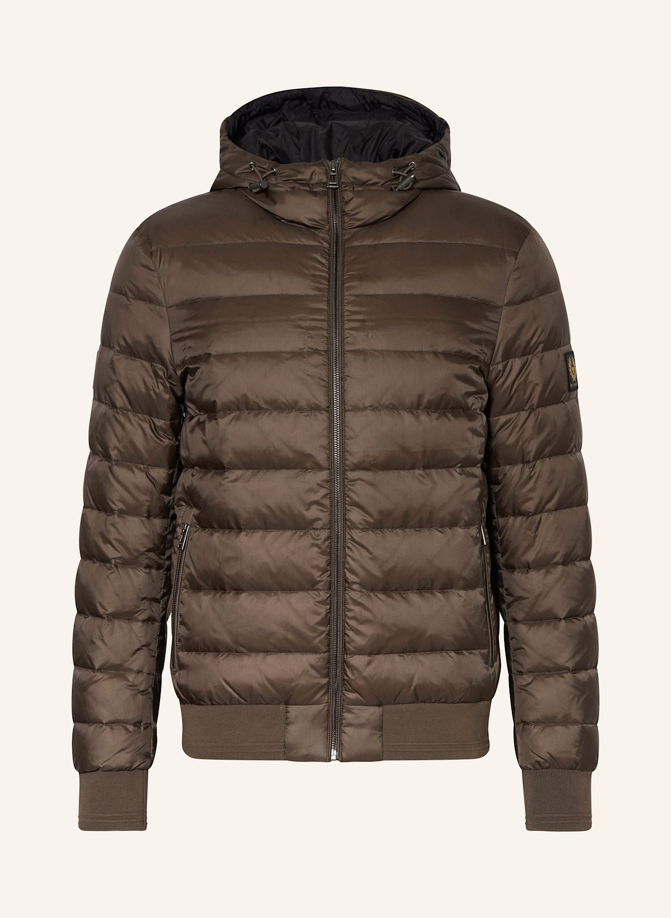 daunenjacke-138cyr-1.jpg BELSTAFF Lightweight Daunenjacke CONTROL in dunkelbraun – Bild 1