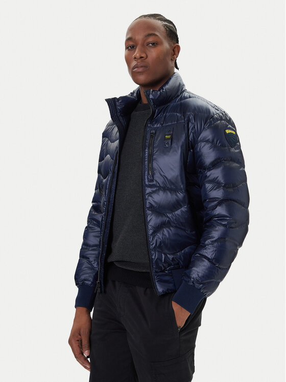 daunenjacke-471njd-1.jpg Blauer Daunenjacke 25WBLUC03075 Dunkelblau Regular Fit | Modivo.de – Bild 1