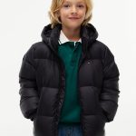 Essential Daunenjacke mit Kapuze | Schwarz | Tommy Hilfiger