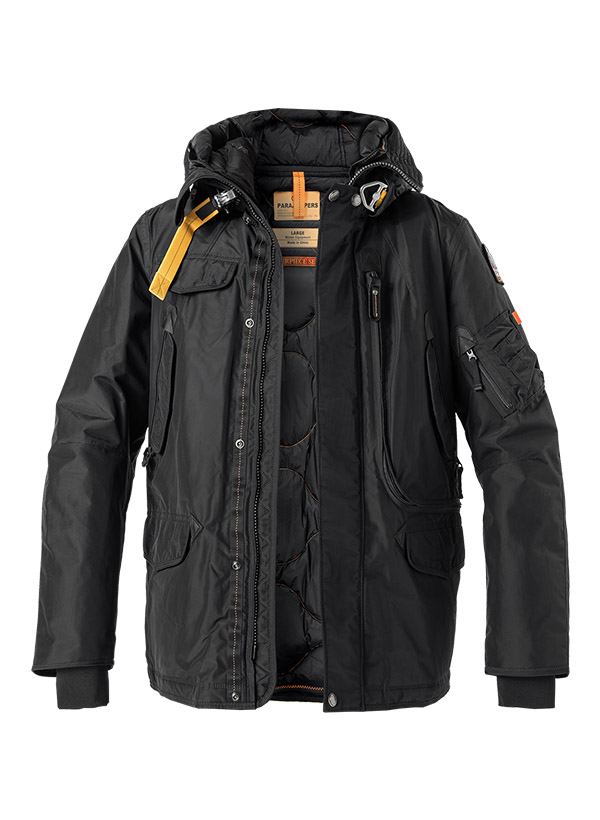 daunenjacke-herren-900vak-1.jpg PARAJUMPERS, 2 in 1 Daunenjacke, schwarz – Bild 1