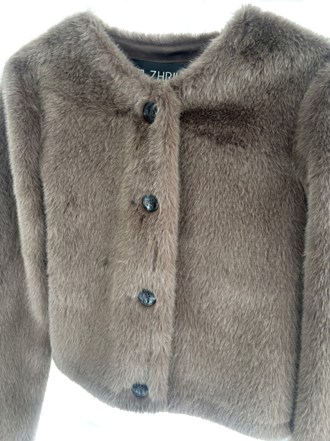 felljacke-damen-915psr-1.jpg Felljacken Damen – Kuschelige Kunstfelljacken & Pelzjacken – Bild 1