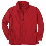 Brigg Fleecejacke Übergröße rot Robert | bigtex