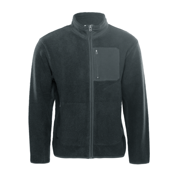 fleecejacke-herren-516fhy.png Herren Fleecejacke Fleece Jacke Sherpafleece Baumwolle GOTS Senna | Jacken und Westen | Herren | Wollhandwerk – Bild 1