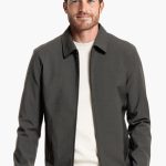 Harrington Jacket Kaki Grey