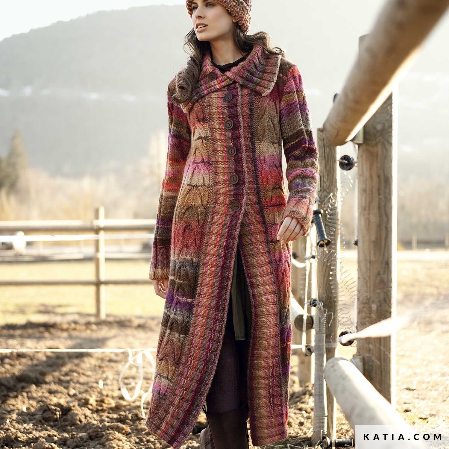 herbstjacke-damen-945tau-1.jpg Jacke Damen Herbst / Winter Modelle & Anleitungen | Katia.com – Bild 1