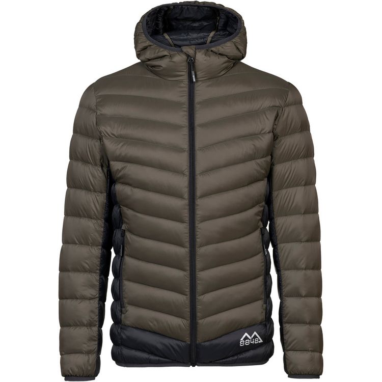 herren-daunenjacke-909pdf-1.jpg 8848 Outdoor Daunenjacke Herren dark olive black im Online Shop von SportScheck kaufen – Bild 1