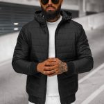 Herren Jacke Schwarz OZONEE JS/MY13Z