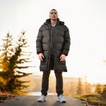 Arctic Seven Herren Winter Parka gesteppt O424 Dunkelgrau Golden Br, 129,90 €