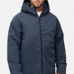 Derbe Winterjacke Deutholm Herren Dunkelblau Warm Gefüttert | Derbe Hamburg Shop