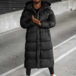 Herren Winterjacke Schwarz OZONEE O/M3202Z