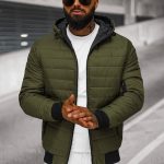Herren Jacke Grün OZONEE JS/MY13Z