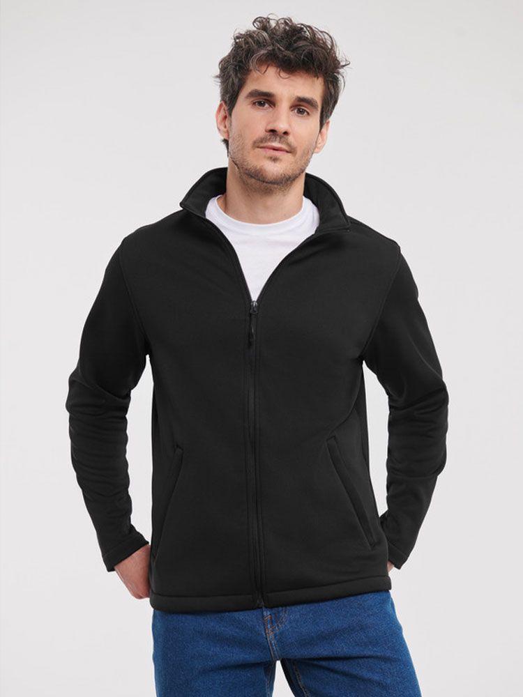 jacke-364cpe-1.jpg Smart Softshell Jacke Herren Schwarz | COMO Fashion – Bild 1