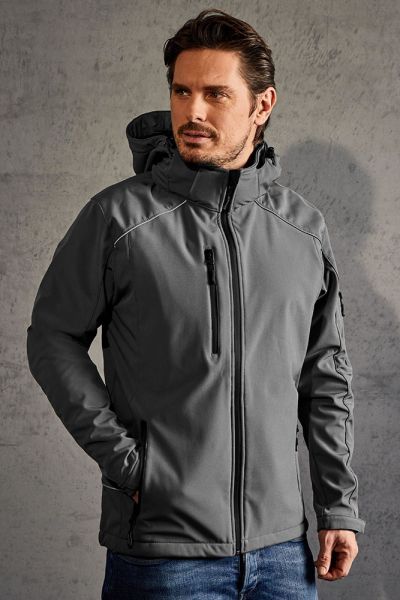 jacke-herren-140eyc-1.jpg Softshell Jacke Herren blau | promodoro 7850 – Bild 1