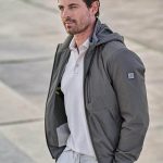 Herren ENGBERS GERMANY Blouson Jacke mit Funktionsdetails in Grau kaufen 36510 | engbers.com