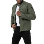 Red Bridge Herren Jacke Bikerjacke Baumwolle